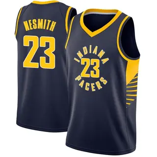 Men's Aaron Nesmith Indiana Pacers Navy Jersey - Icon Edition - Swingman