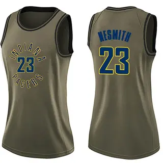 Women's Aaron Nesmith Indiana Pacers Green Salute to Service Jersey - Swingman