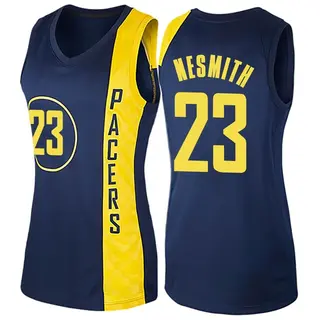 Women's Aaron Nesmith Indiana Pacers Navy Blue Jersey - City Edition - Swingman